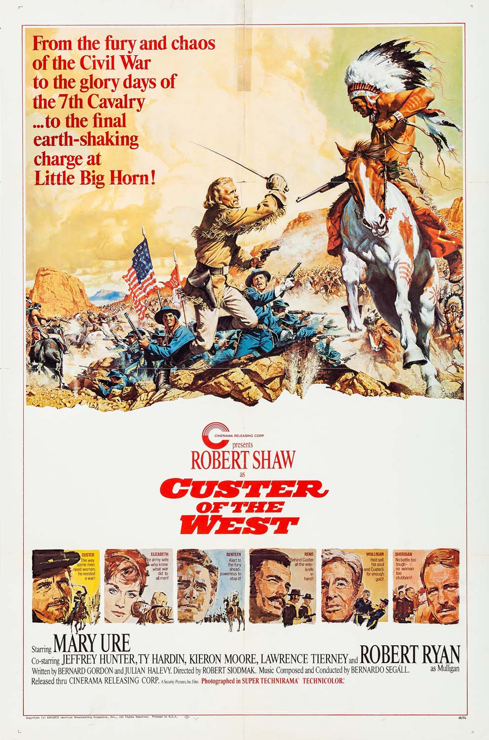 CUSTER OF THE WEST